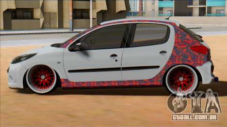 Peugeot 207 Red Sport para GTA San Andreas