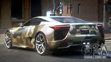 Lexus LF-A SP R-Tuning L10 para GTA 4