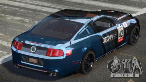 Shelby GT500 BS Racing L4 para GTA 4