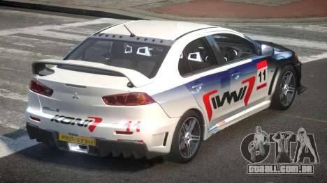 Mitsubishi Evolution X L5 para GTA 4