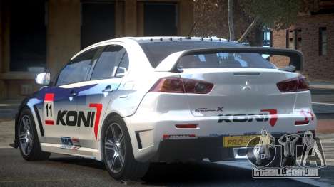 Mitsubishi Evolution X L5 para GTA 4