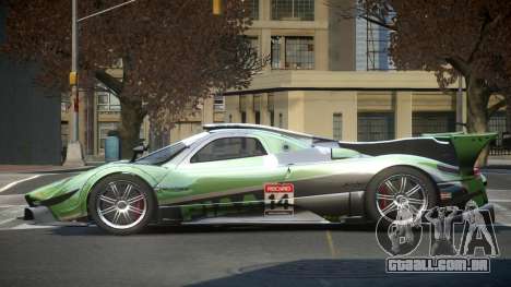 Pagani Zonda GST Racing L5 para GTA 4