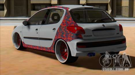 Peugeot 207 Red Sport para GTA San Andreas