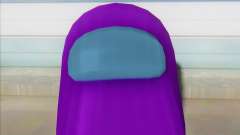 Among Us Purple para GTA San Andreas