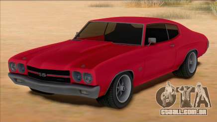 Chevrolet Chevelle SS Red para GTA San Andreas