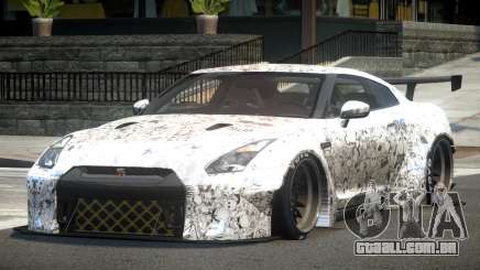 Nissan GT-R BS R35 L7 para GTA 4