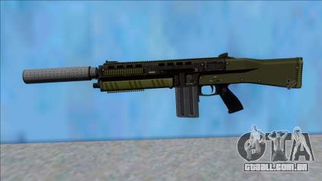 GTA V Vom Feuer Assault Shotgun Green V8 para GTA San Andreas