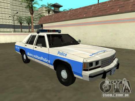 Ford LTD Crown Victoria 1991 Massachusetts Metro para GTA San Andreas