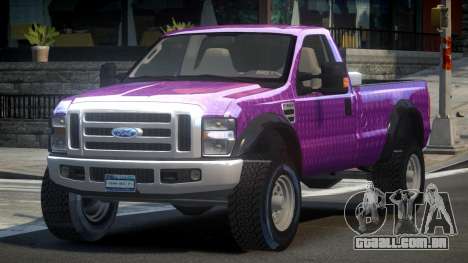 Ford F350 GST TR PJ2 para GTA 4