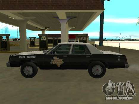 Ford LTD Crown Victoria 1987 Texas State Trooper para GTA San Andreas