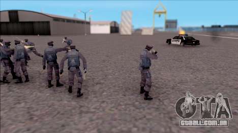 Paratroopers SWAT para GTA San Andreas