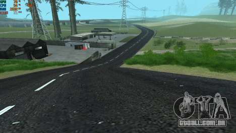 Novas estradas para San Fierro para GTA San Andreas