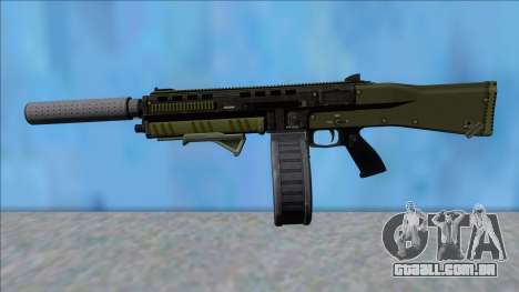 GTA V Vom Feuer Assault Shotgun Green V3 para GTA San Andreas