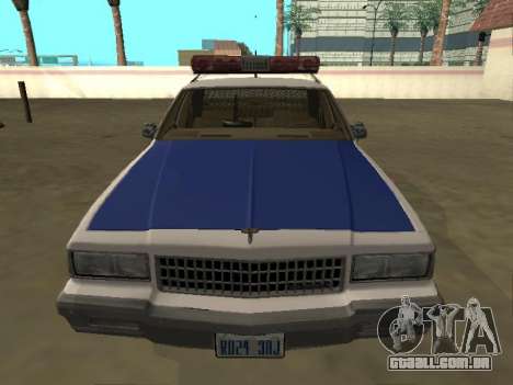 Chevrolet Caprice 1987 NYPD Transit Police para GTA San Andreas