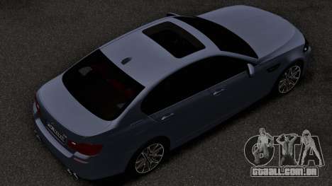 BMW M5 F10 30TH Anniversary Edition para GTA San Andreas