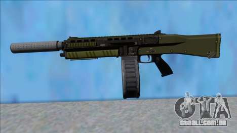 GTA V Vom Feuer Assault Shotgun Green V7 para GTA San Andreas