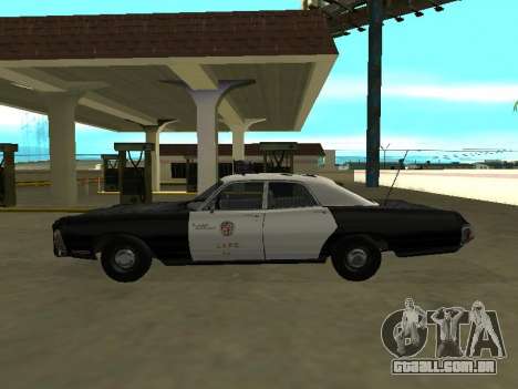 Dodge Polara 1972 Los Angeles Police Dept para GTA San Andreas