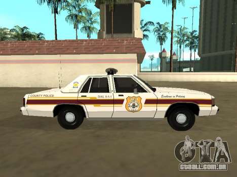 Ford LTD Crown Victoria 1991 New Castle County para GTA San Andreas