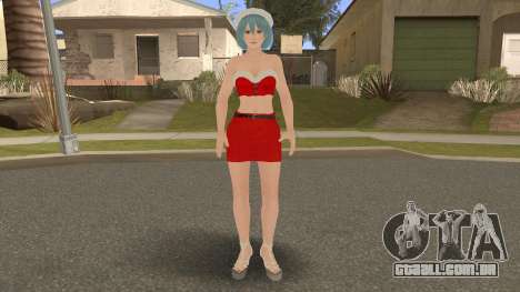 DOA Nico Berry Burberry Christmas Special V1 para GTA San Andreas