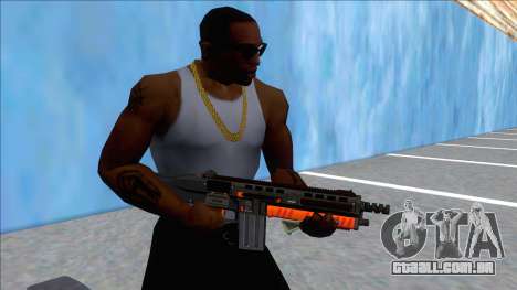 GTA V Vom Feuer Assault Shotgun Orange V10 para GTA San Andreas