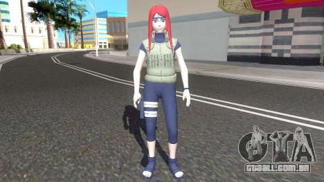Kushina Ninja Variant para GTA San Andreas