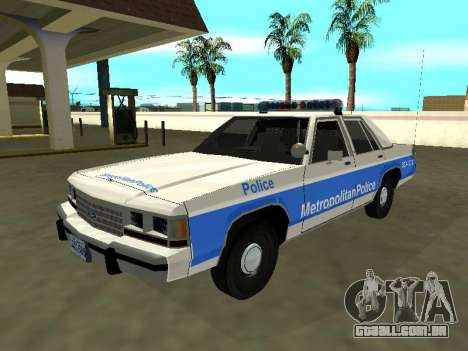 Ford LTD Crown Victoria 1991 Massachusetts Metro para GTA San Andreas