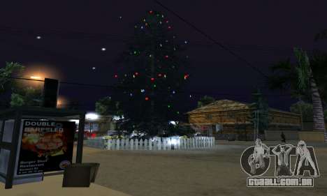 Natal Mod The Most Beautiful 2020 LE para GTA San Andreas