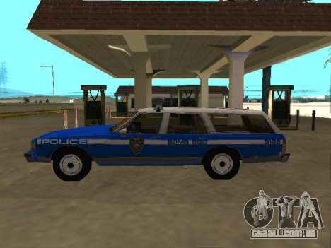 Chevrolet Caprice 1987 SW New York Police Dept para GTA San Andreas