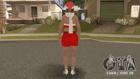 Lisa Hamilton Berry Burberry Christmas V2 para GTA San Andreas