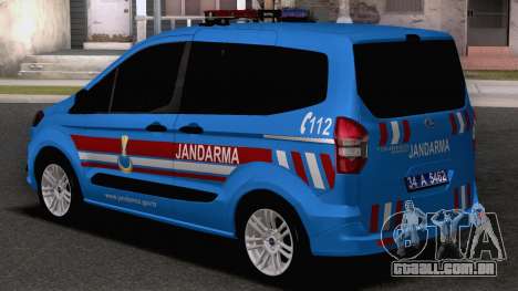 Ford Tourneo Courier Jandarma Asayis&Gendarme para GTA San Andreas