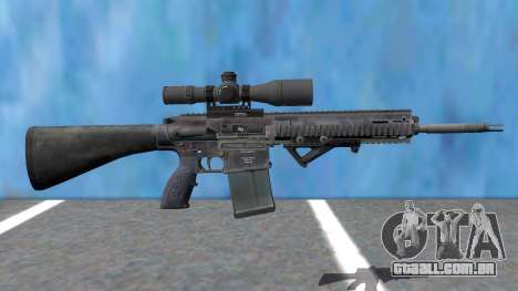 PAYDAY 2 Little-Friend 762 Sniper para GTA San Andreas