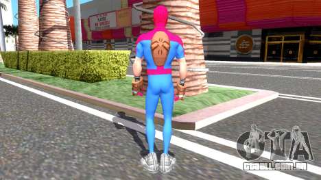 Spider Man PS4 ITSV Clan Suit para GTA San Andreas