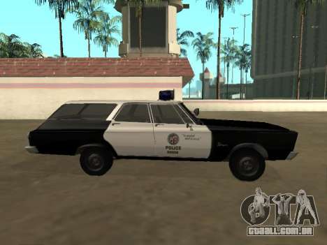 Plymouth Belvedere 1965 Station Wagon LAPD para GTA San Andreas