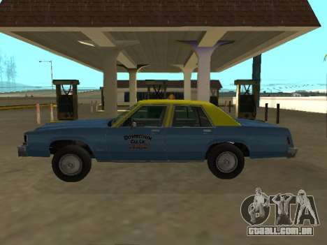 Ford LTD Crown Victoria taxi Downtown Cab Co para GTA San Andreas