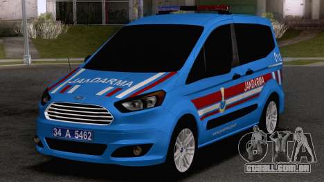 Ford Tourneo Courier Jandarma Asayis&Gendarme para GTA San Andreas