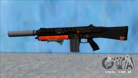 GTA V Vom Feuer Assault Shotgun Orange V4 para GTA San Andreas
