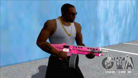GTA V Vom Feuer Assault Shotgun Pink V11 para GTA San Andreas