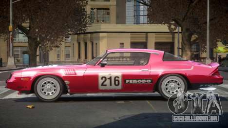 Chevrolet Camaro 70S L5 para GTA 4