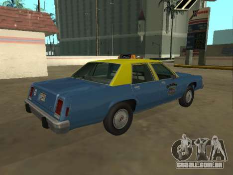 Ford LTD Crown Victoria taxi Downtown Cab Co para GTA San Andreas