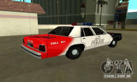 Ford LTD Crown Victoria 1991 Copley Police DARE para GTA San Andreas