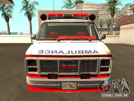 GMC Vandura 1985 Ambulance para GTA San Andreas