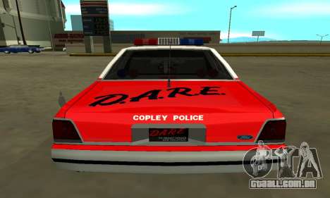 Ford LTD Crown Victoria 1991 Copley Police DARE para GTA San Andreas