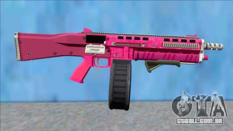 GTA V Vom Feuer Assault Shotgun Pink V9 para GTA San Andreas