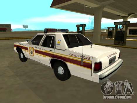 Ford LTD Crown Victoria 1991 New Castle County para GTA San Andreas