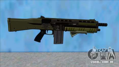 GTA V Vom Feuer Assault Shotgun Green V10 para GTA San Andreas