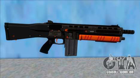 GTA V Vom Feuer Assault Shotgun Orange V15 para GTA San Andreas
