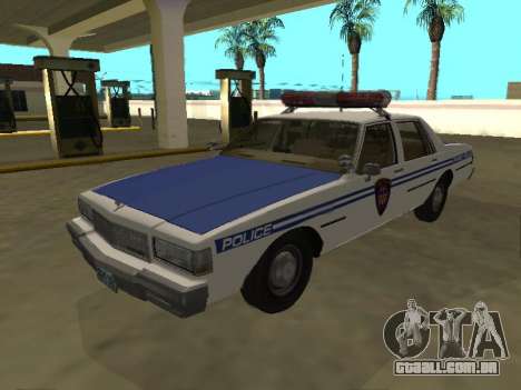 Chevrolet Caprice 1987 NYPD Transit Police para GTA San Andreas