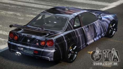 1999 Nissan Skyline R34 GT-R L5 para GTA 4