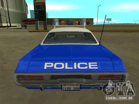 Dodge Polara 1972 New York Police Dept para GTA San Andreas