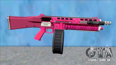 GTA V Vom Feuer Assault Shotgun Pink V11 para GTA San Andreas